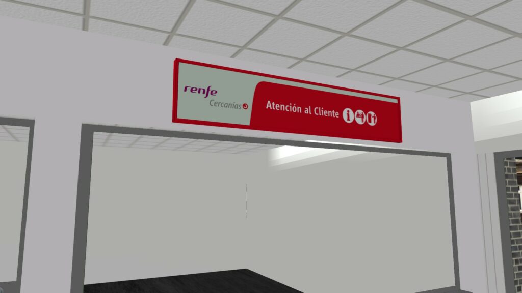 Pack de mobiliario Cercanías Renfe - 8