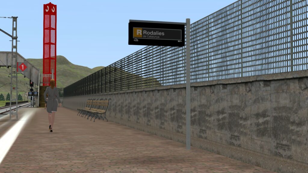 Pack de mobiliario Rodalies de Catalunya - 1